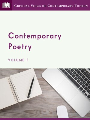 cover image of Contemporary Poetry, Volume 1